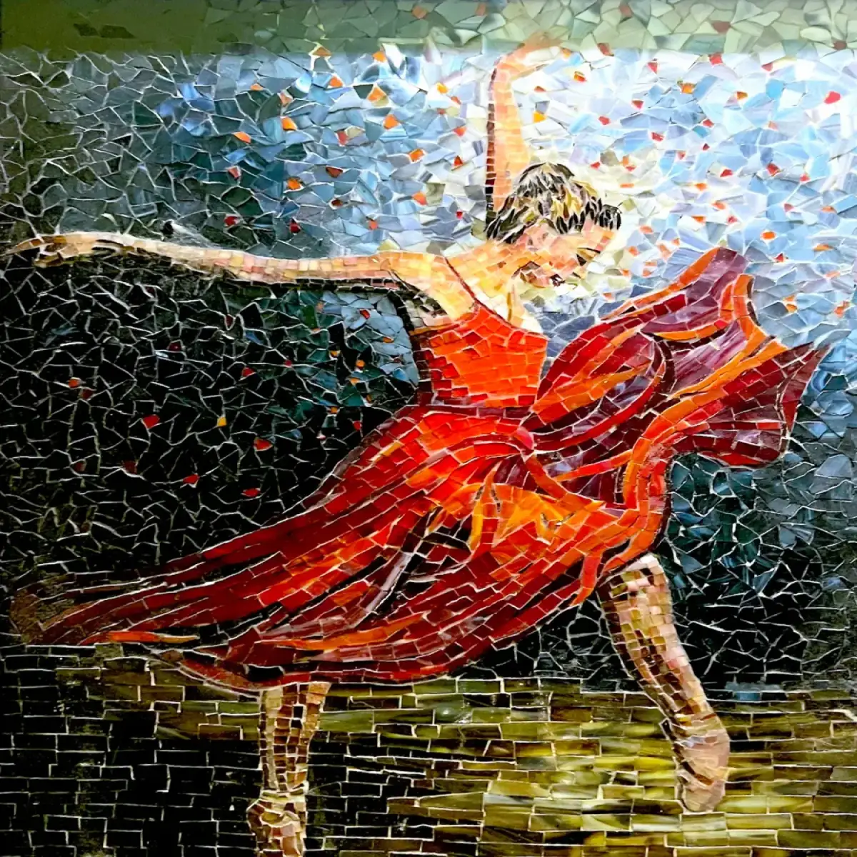 Mosaic tile workshop, Istanbul