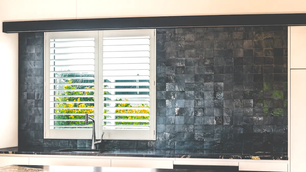 Handmade Moroccan mosaic splashback